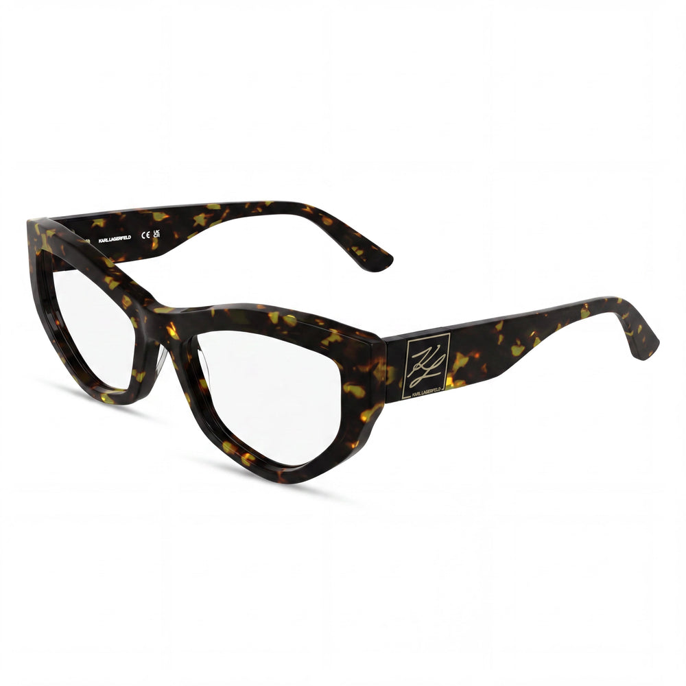 Gafas de acetato Karl Lagerfeld Kl6211 para mujer en carey oscuro de 55 mm