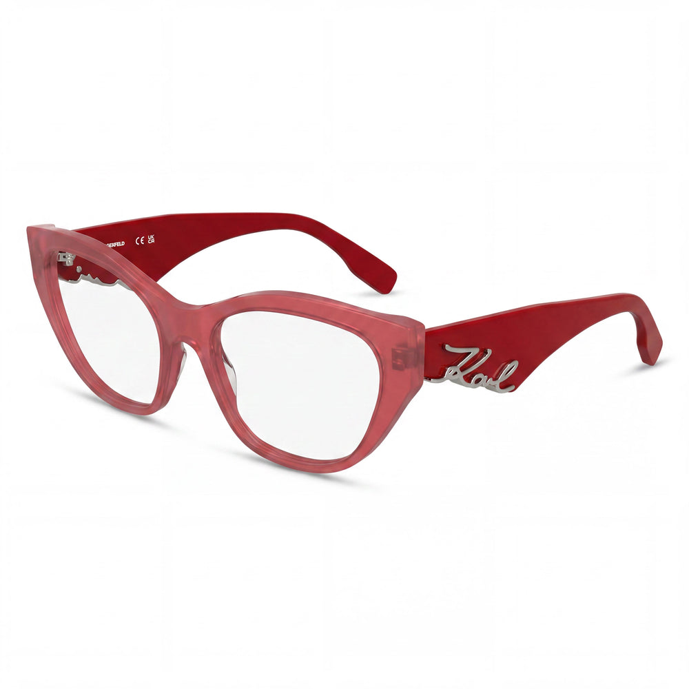 Gafas Ópticas Casuales para Mujer KARL LAGERFELD con Montura de Acetato Coral | Ancho de la Lente 54