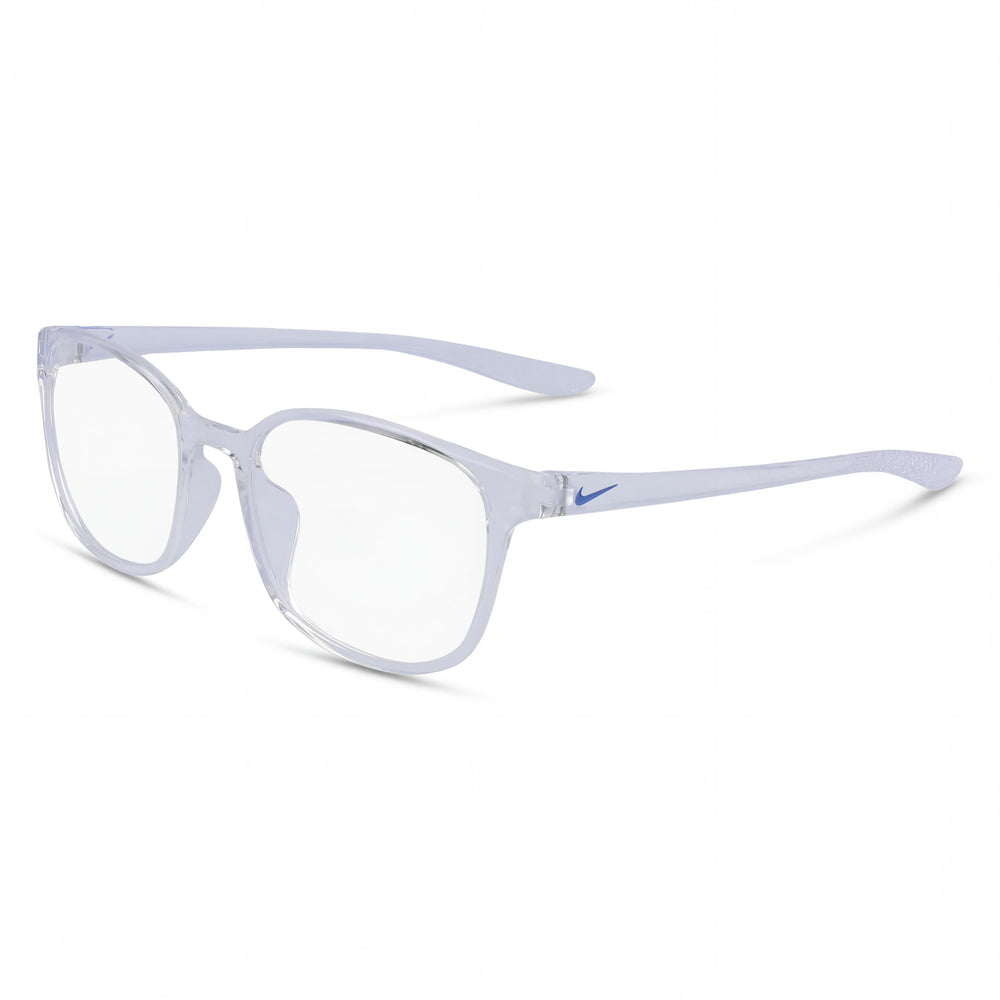 Gafas Nike 7026 N unisex con montura de acetato transparente y 52 mm de ancho de lente, 18 mm de puente, 140 mm de longitud de patilla