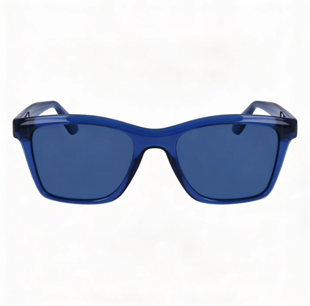 Salvatore Ferragamo Sf2001s Men’s Transparent Blue Plastic Eyewear 54mm, Photo 1