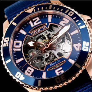 order Invicta Men's Objet D Art Automatic Watch, Blue, Model 27592