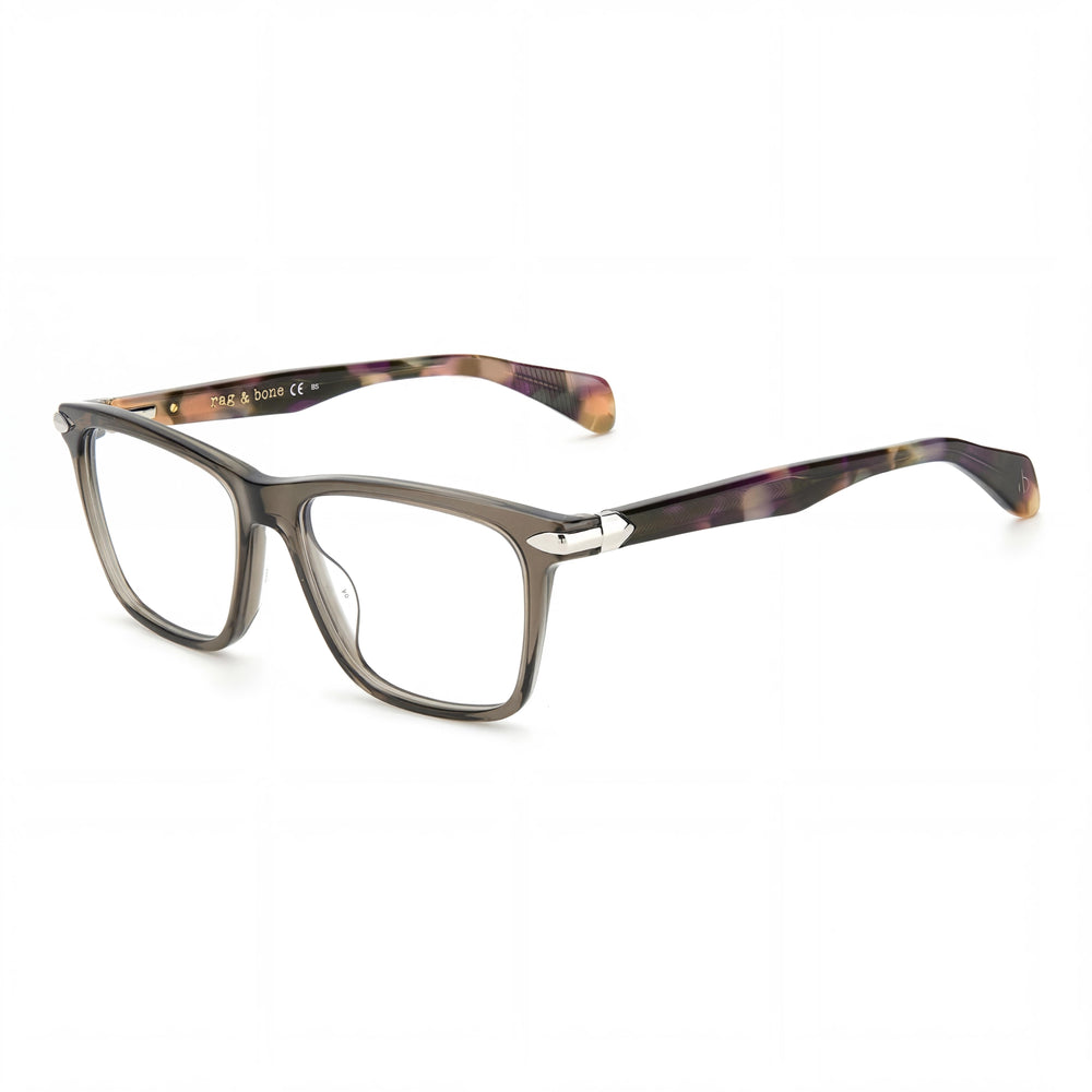 rag & bone Gafas Modernas Unisex con Montura de Acetato y Cristales Adaptables a la Luz Verde Oscuro 51-16-140