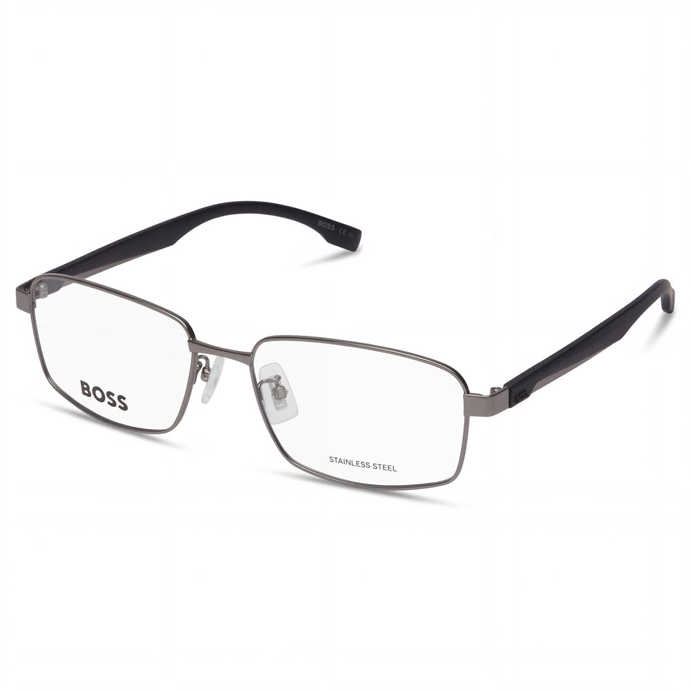 BOSS Audio Systems Boss 1470/F Unisex Eyewear with Metal Frame, Polycarbonate Lenses, Matte Ruthen 57mm