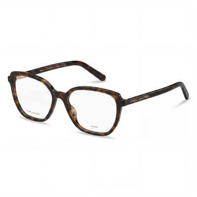 Marc Jacobs Marc 661 Women's Havana Plastic Frame Optical Eyeglasses with Polycarbonate Lenses 53mm Lens Width