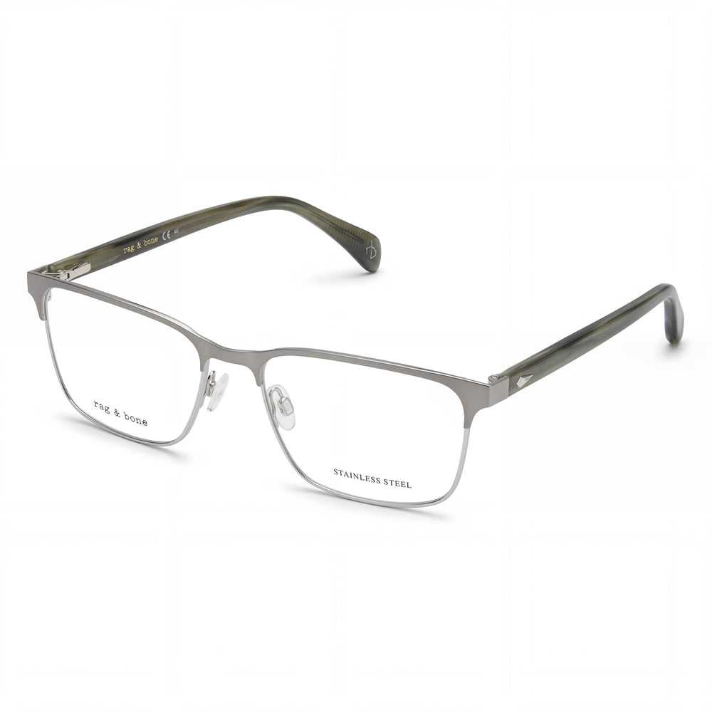 Gafas de sol negras informales para hombre de rag & bone, con 54 mm de ancho de lente, 17 mm de ancho de puente y 145 mm de longitud de patilla