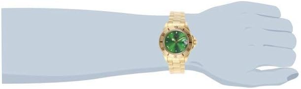Order Invicta Pro Diver 28665 Automatic Watch | Gold/Green, 200M WR