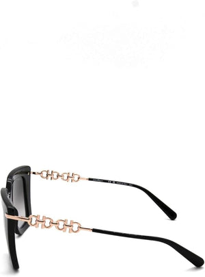 buy Salvatore Ferragamo Women's Black Square Sunglasses (SF 1041S 001)