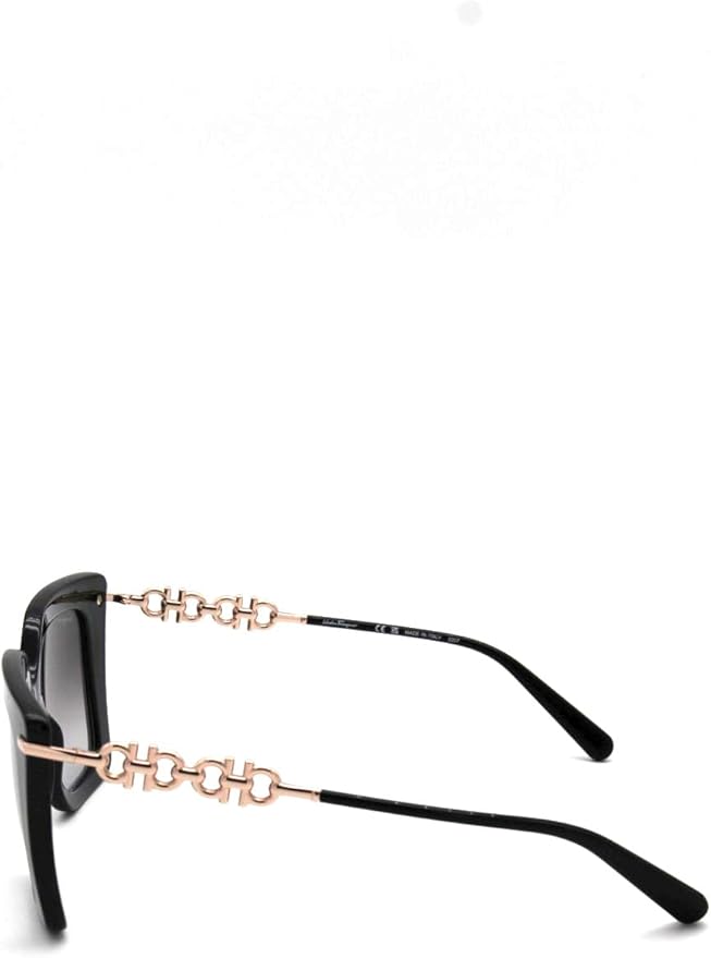 buy Salvatore Ferragamo Women's Black Square Sunglasses (SF 1041S 001)