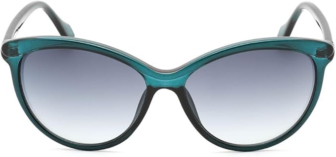 Gafas de sol Calvin Klein Cat-Eye grises con degradado para mujer (CK19534S 430)