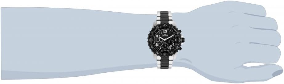 Invicta 1326 Chronograph Watch for Men, Black Dial, 100M WR - buy online
