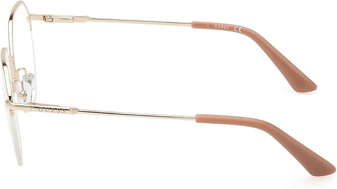 Guess Women's Beige Rectangular Eyeglasses - buy online