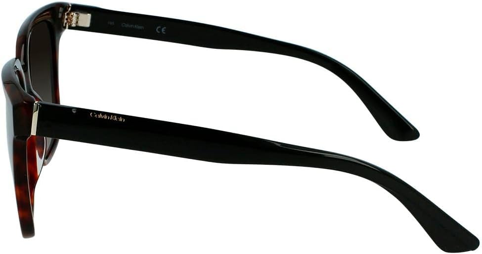 Calvin Klein Women's Havana Rectangular Sunglasses - buy online