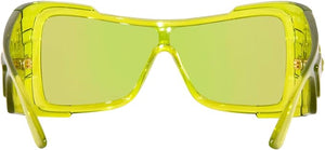 order Versace Unisex Green Shield Sunglasses (0VE4451)