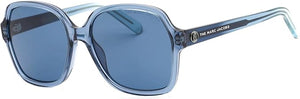 Marc Jacobs Women's Blue Square Sunglasses (526/S 0ZX9 KU)