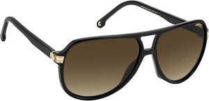 Carrera Aviator Black/Gold Unisex Sunglasses