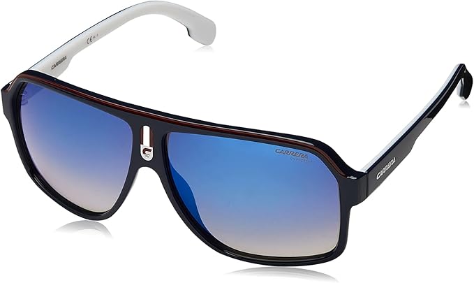 Carrera Unisex Pilot-style navigator Blue Sunglasses (CA1001/S)