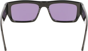 Calvin Klein Unisex Black Rectangular Sunglasses - buy online