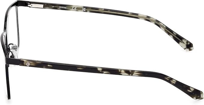 Guess Men's Black Rectangular Eyeglasses - buy online