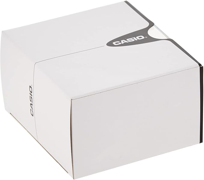 Casio Unisex MW59-7EV Black Resin Quartz Watch with White Dial - buy online