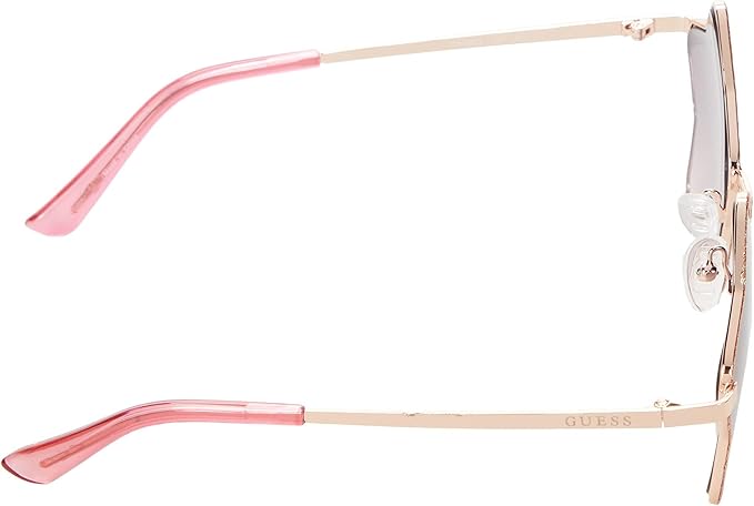buy Guess Girls' Star-Shaped Sunglasses – Gradient Bordeaux Lenses, UV Protection, Metal Frame (GF4012)