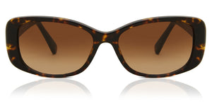 Coach Women's Dark Tortoise Rectangular Sunglasses
