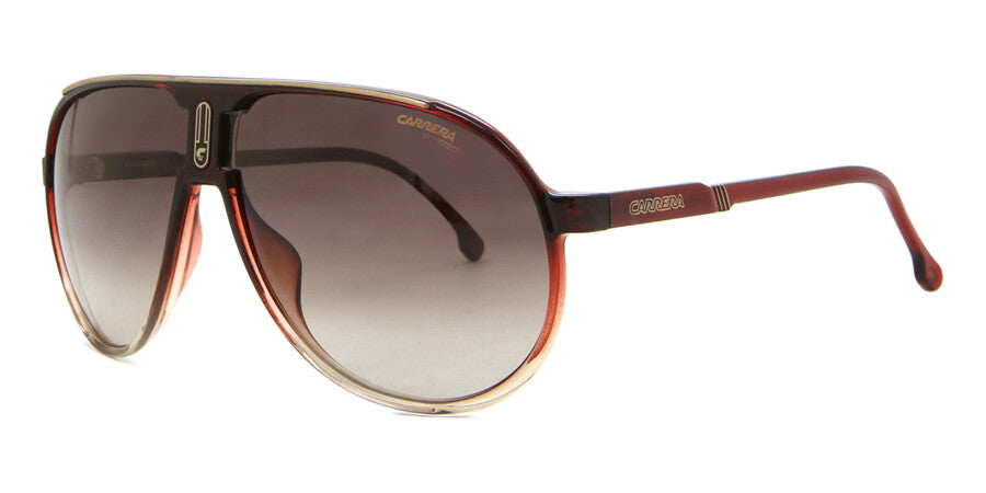 Carrera Pilot Brown gradient Unisex Sunglasses (CHAMPION65/N 7W5/HA)