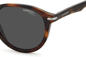 Carrera Men's Round Full-Rim Havana/Grey Sunglasses (CA277S) - buy online