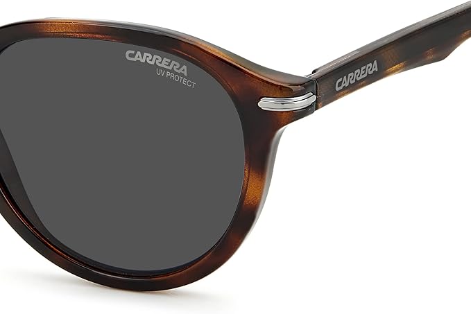 Carrera Men's Round Full-Rim Havana/Grey Sunglasses (CA277S) - buy online