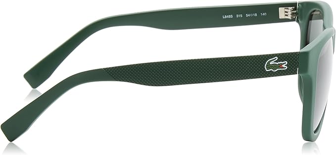 Lacoste Unisex Rectangular Green Sunglasses - buy online