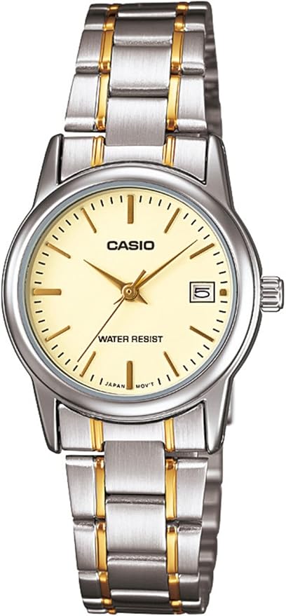 Casio Women's Silver Stainless-Steel Quartz Watch (LTPV002SG-9A)