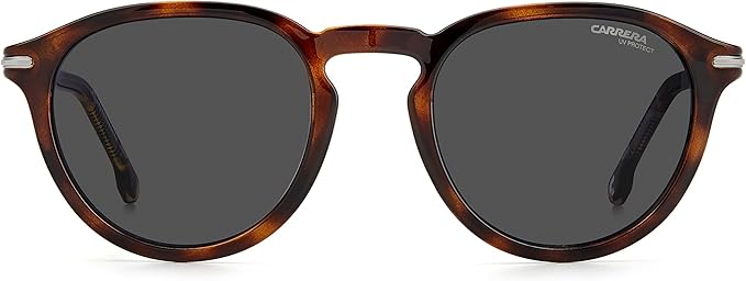 buy Carrera Men's Round Full-Rim Havana/Grey Sunglasses (CA277S)