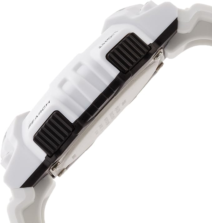order Men's Casio Analog-Digital White Watch, Model AQS810WC-7AV, White/Black