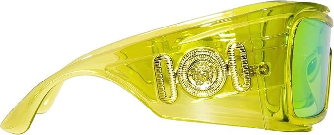 buy Versace Unisex Green Shield Sunglasses (0VE4451)