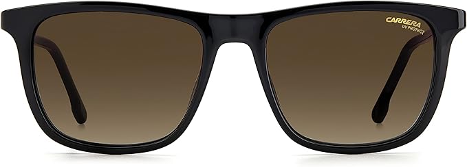 Gafas de sol rectangulares negras Carrera para hombre (261/S)