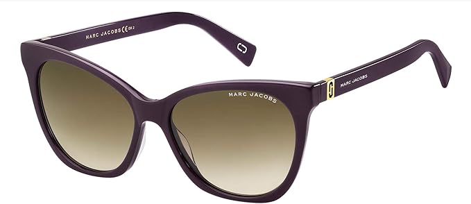 Marc Jacobs Women's Cat‑Eye Plum/Brown Gradient Sunglasses (MARC 336/S)