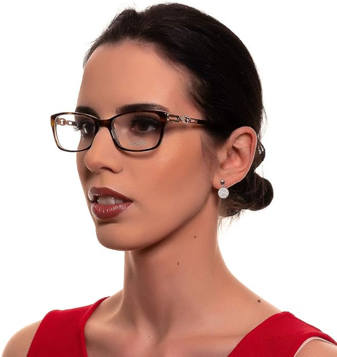 Guess Women's Havana Geometric Eyeglasses - buy online
