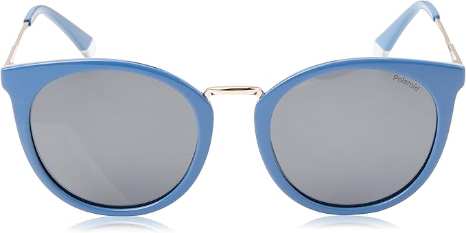 Polaroid Women's Blue Cat-Eye Sunglasses (PLD 4146/S/X MVU)