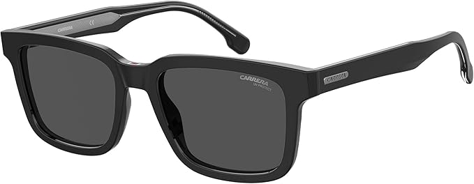 Gafas de sol Carrera unisex cuadradas negras y grises (251/S 0807/IR)