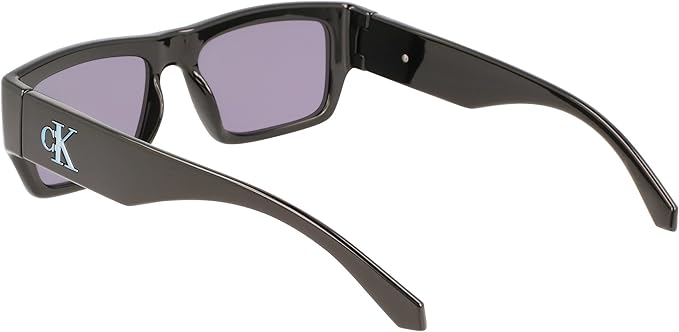 New Calvin Klein Unisex Black Rectangular Sunglasses (CKJ22635S 001)