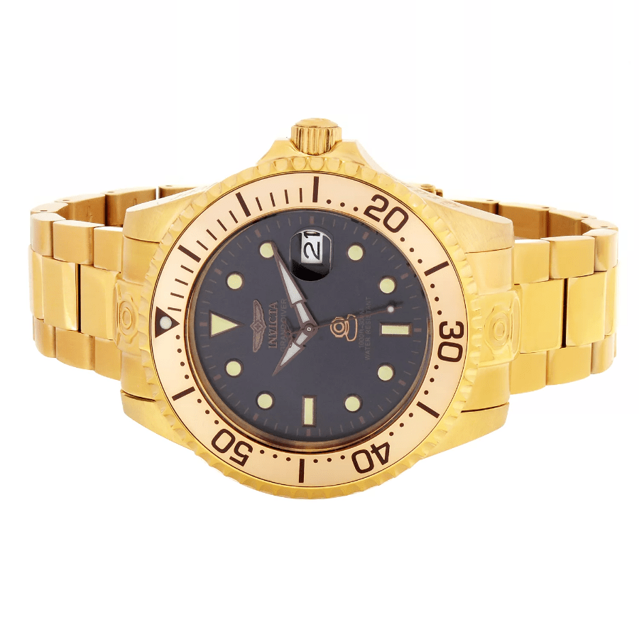 Invicta 24766 Gold Automatic Watch for Men | 200M Water Resist - buy online