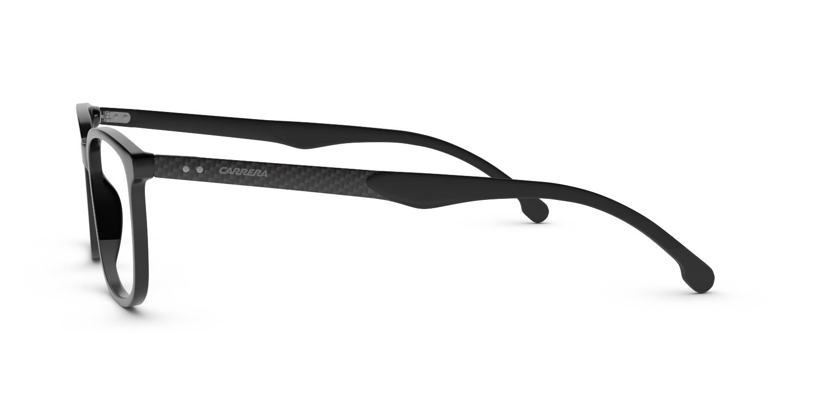 buy Carrera 8847 Unisex Rectangular Eyeglass Frames – Black, 54mm, Clip-On Compatible