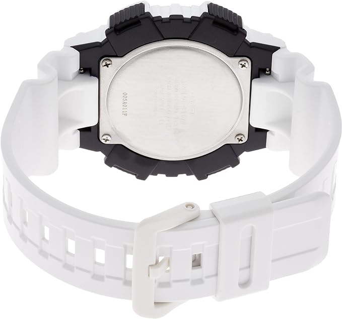 buy Men's Casio Analog-Digital White Watch, Model AQS810WC-7AV, White/Black