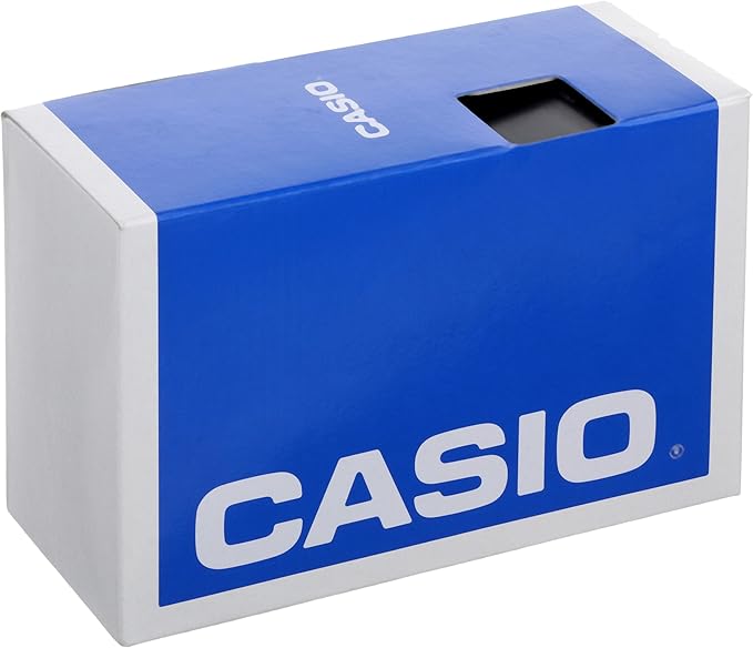 Casio Men's Quartz Watch, Analog Display, Resin Strap, Black/Gold (MCW-200H-9AVDF) - buy online