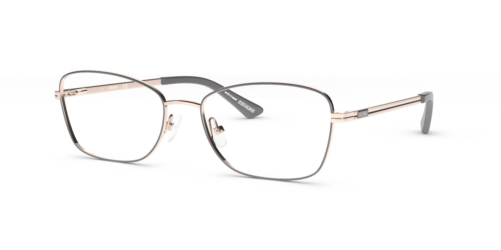 Guess Women's Grey Rectangular Eyeglasses (GU2940)
