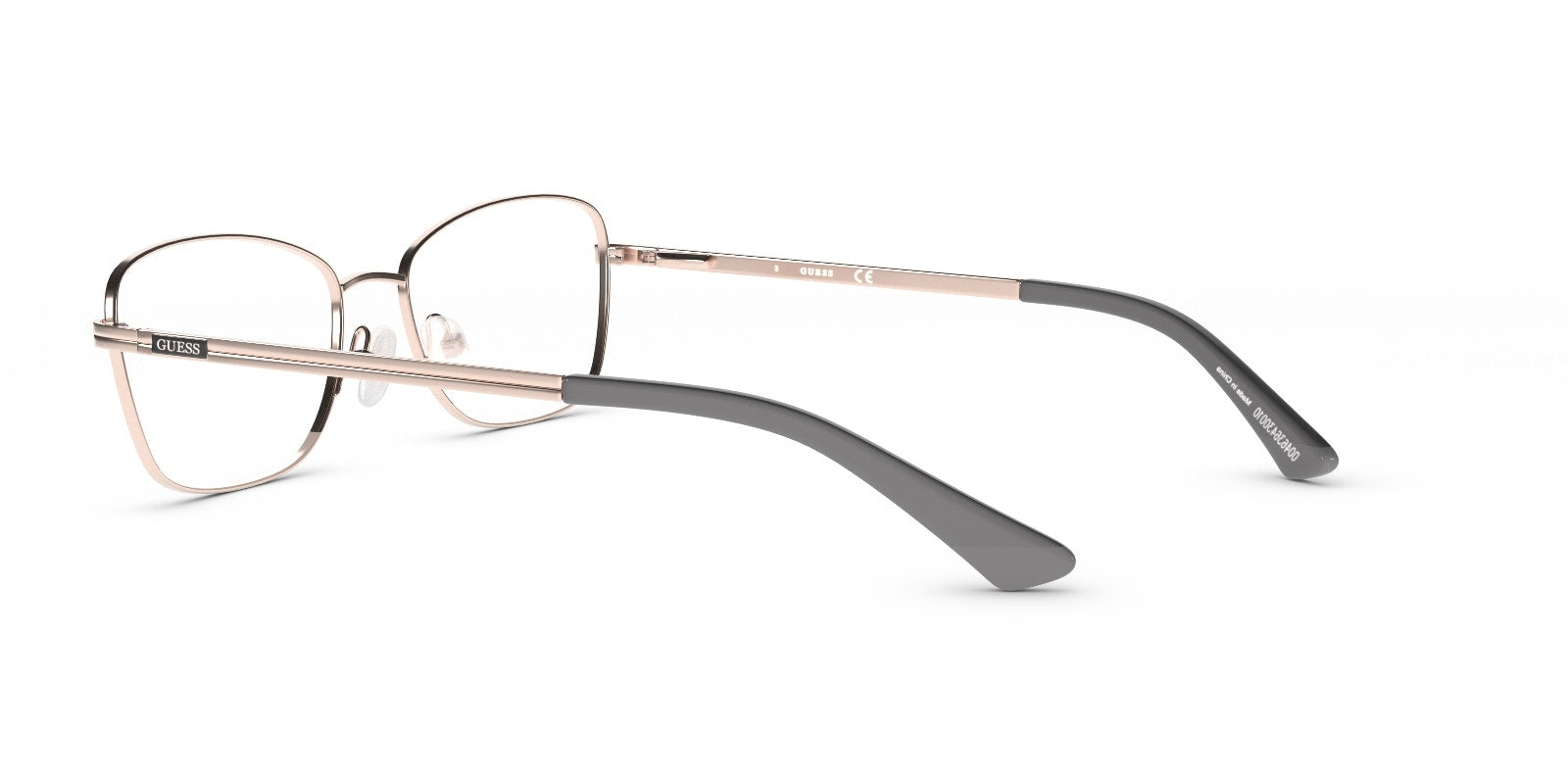 Guess Women's Grey Rectangular Eyeglasses - buy online