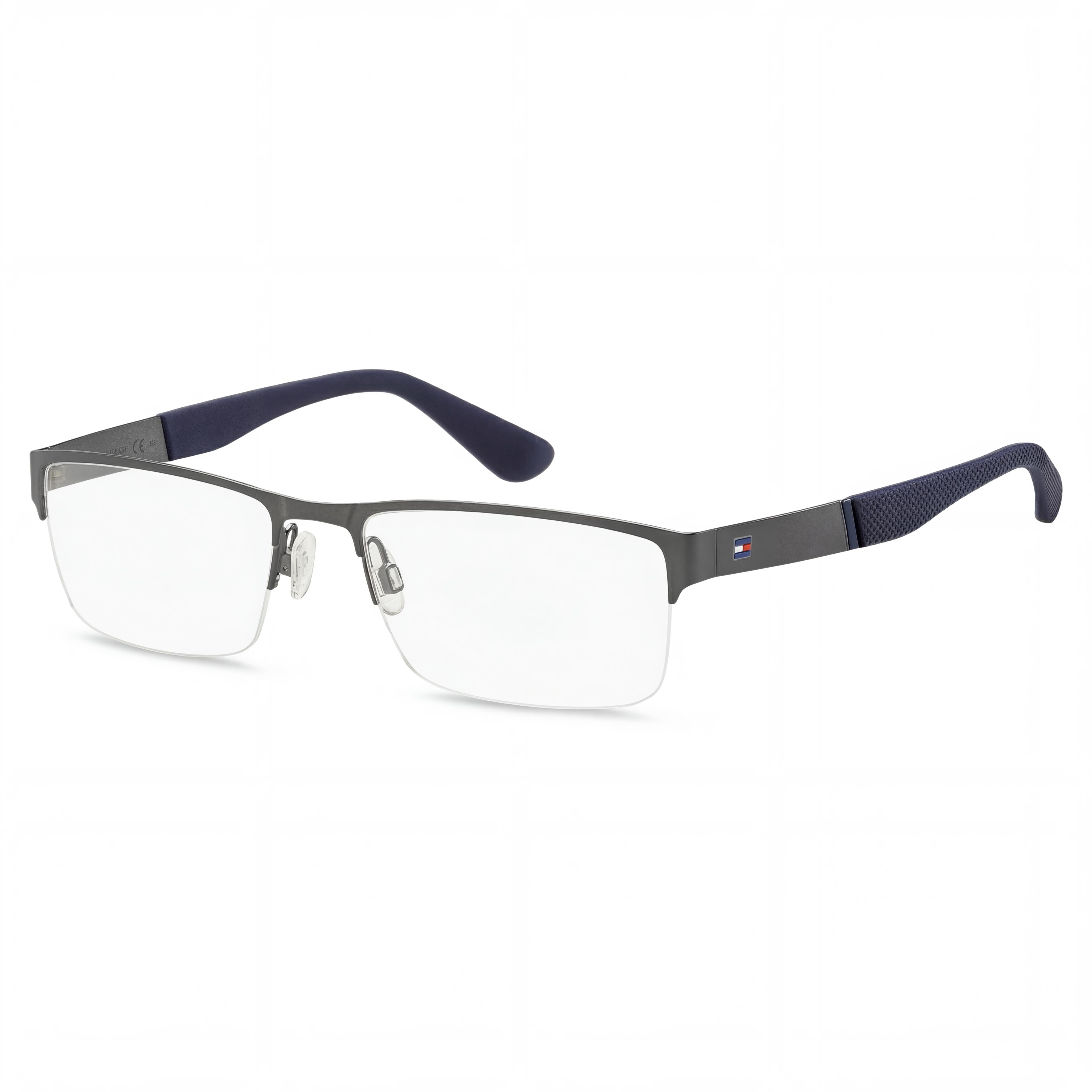 Tommy Hilfiger Th 1524 Unisex Alloy Steel Non- Spectacle Frames Dark Ruth 52-18-145mm, Photo 1