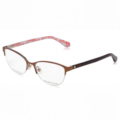 kate spade new york Adalina Women's Matte Brown Metal Frame Sunglasses 51mm