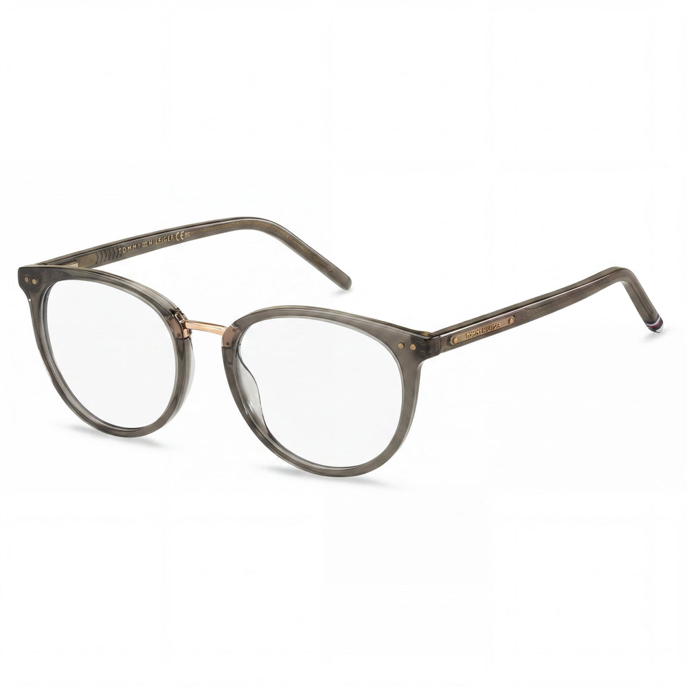 Tommy Hilfiger Classic Unisex Grey Magnesium Frame Eyewear, 50mm Lens Width, 18mm Bridge, 145mm Temple Length