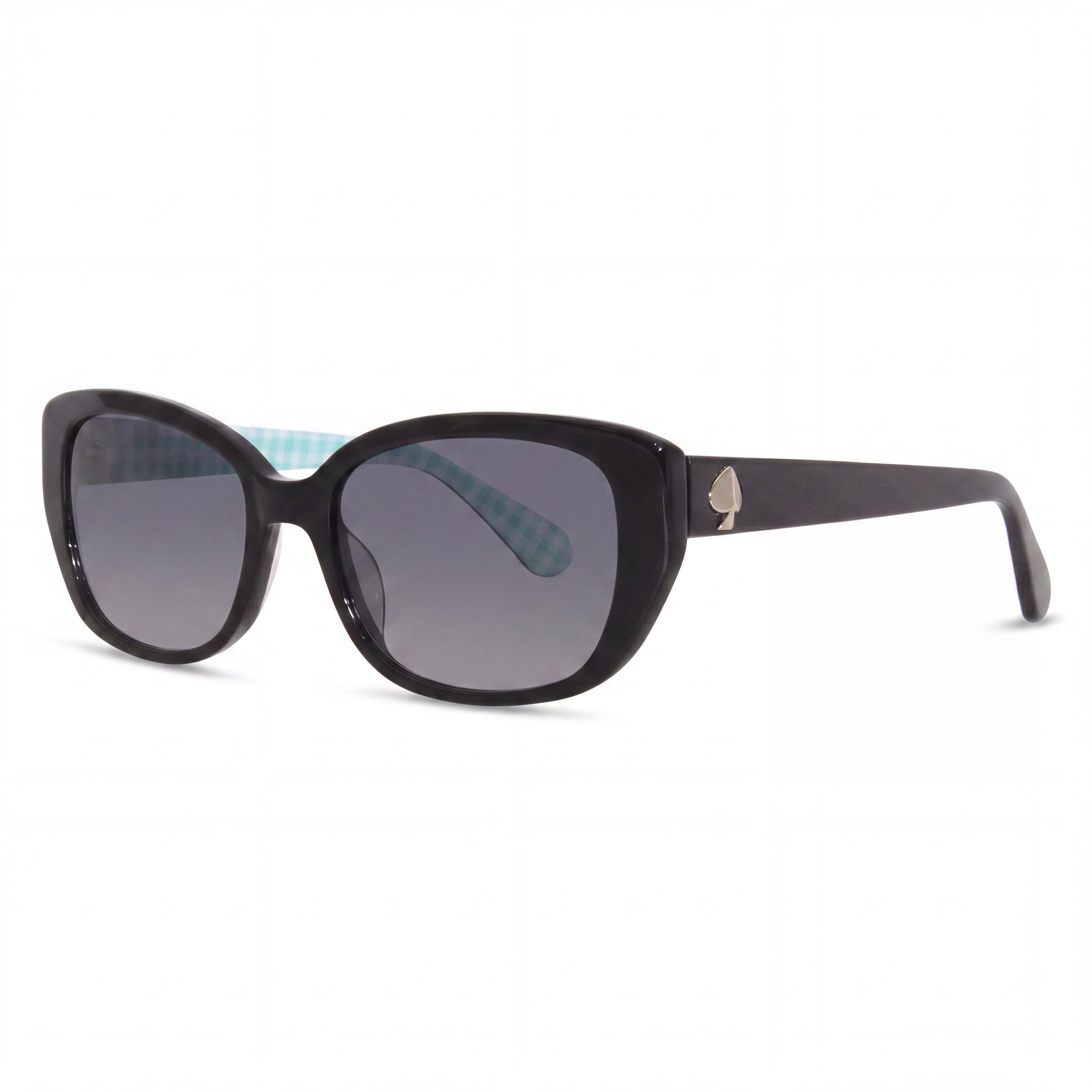 kate spade new york Kenzie/G/S Gafas de sol rectangulares multicolores gris oscuro sombreado con protección UV y aptas para lentes graduadas de 53 mm para mujer, Photo 1