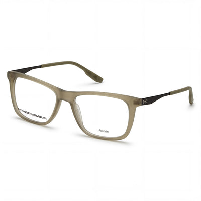 Under Armour 5040 Eu Unisex Matte Green Acetate Frame Eyewear with Polycarbonate Lenses, 52mm Lens Width